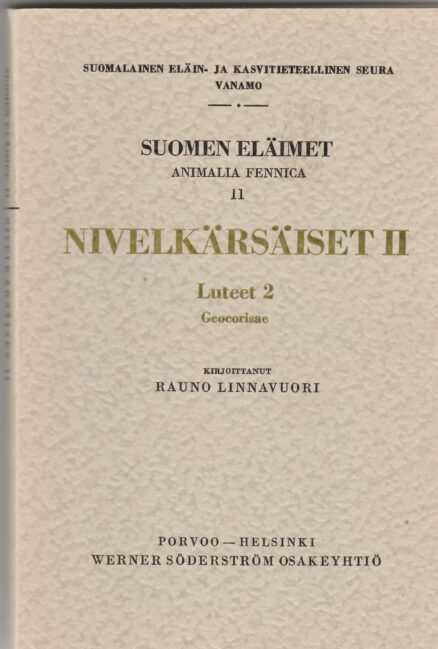Suomen eläimet 11 - Nivelkärsäiset 2