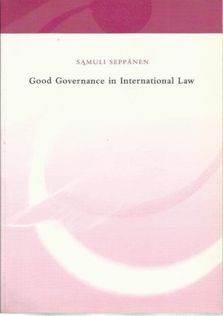 Good Governance in International Law