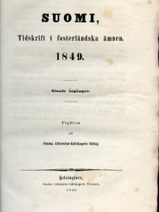 Suomi 1849