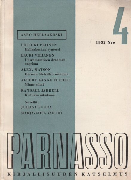 Parnasso 4/1952