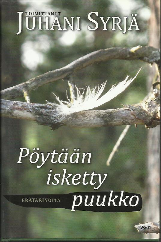 Pöytään isketty puukko