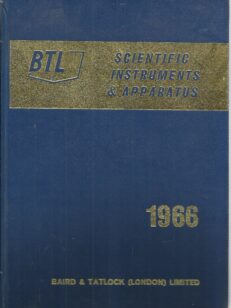 BTL Scientific instrumenst & apparatus 1966