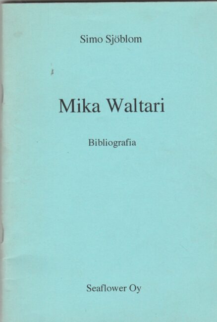 Mika Waltari bibliografia