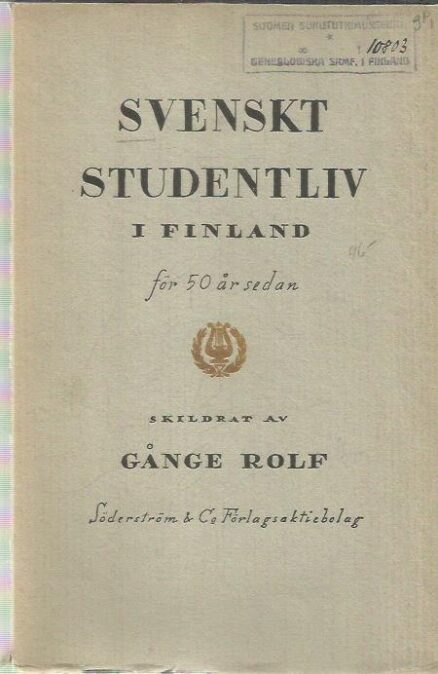 Svenskt studentliv i Finland för 50 år sedan