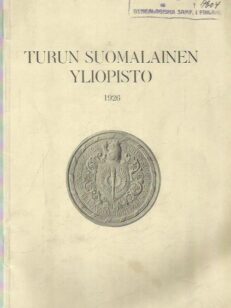 Turun suomalainen yliopisto 1926