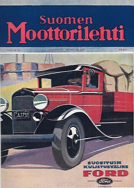 Suomen Moottorilehti Maalis-Huhtikuu 1932