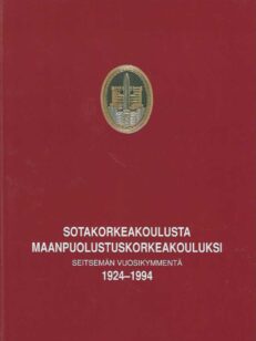 Sotakorkeakoulusta Maanpuolustuskorkeakouluksi Seitsemän vuosikymmentä 1924-1994