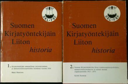 Suomen kirjatyöntekijäin liiton historia 1-2