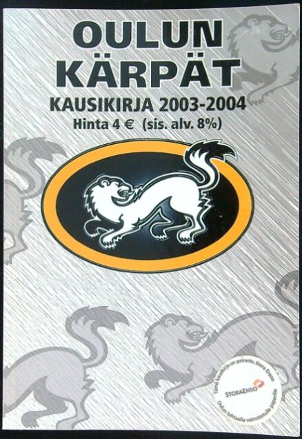 Oulun Kärpät kausikirja 2003-2004