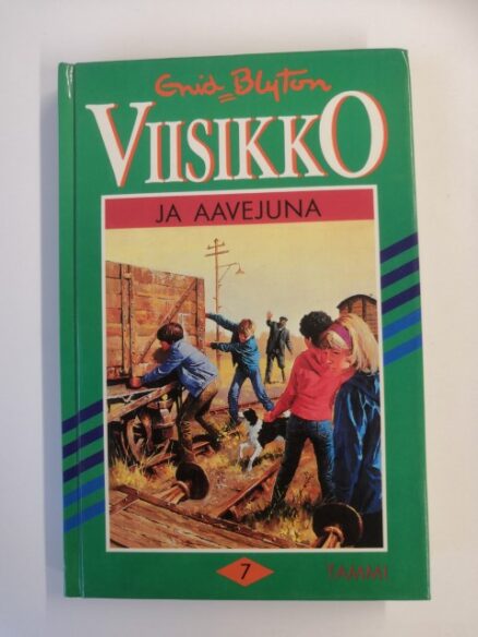 Viisikko ja aavejuna - Viisikko 7