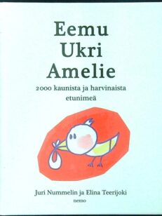 Eemu Ukri Amelie - 2000 kaunista ja harvinaista etunimeä