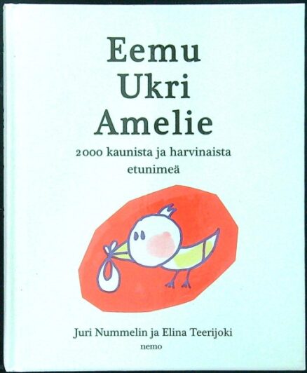Eemu Ukri Amelie - 2000 kaunista ja harvinaista etunimeä