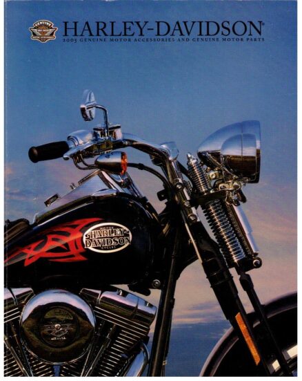 Harley-Davidson - 2005 genuine motor accessories and genuine motor parts (moottoripyörät)