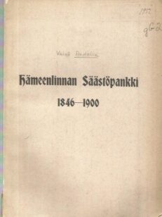 Hämeenlinnan säästöpankki 1846-1900