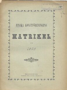 Finska konstföreningens matrikel för 1895