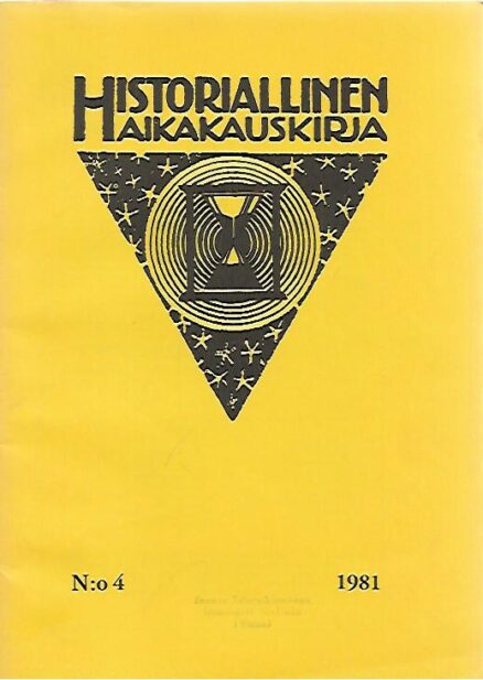 Historiallinen aikakusikirja 4/1981