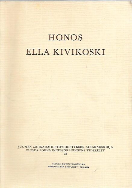Honos Ella Kivikoski