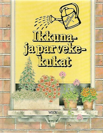 Ikkuna ja parvekekukat