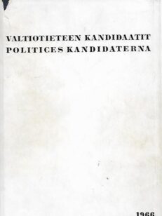 Valtiotieteen kandidaatit - Politices kandidaterna 1966
