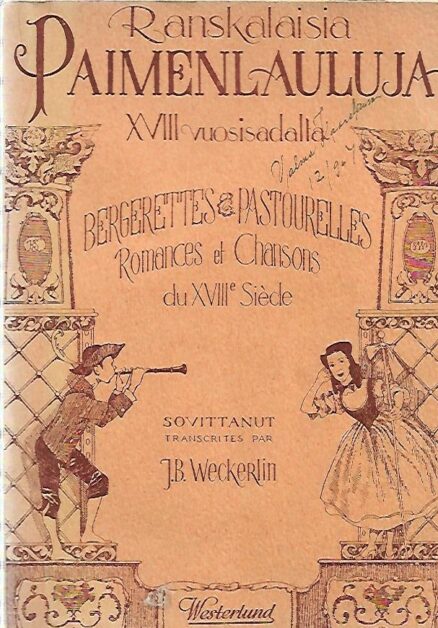 Ranskalaisia paimenlauluja XVIII vuosisadalta