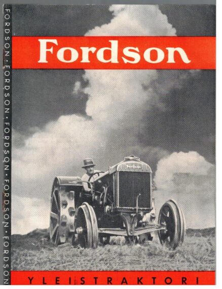 Fordson yleistraktori + kirje Fordilta