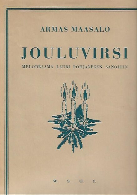 Jouluvirsi - Melodraama Lauri Pohjanpään sanoihin