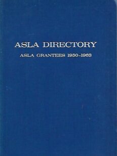 ASLA Directory - ASLA Grantees 1950-1963