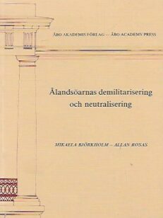 Ålandsöarnas demilitarisering och neutralisering
