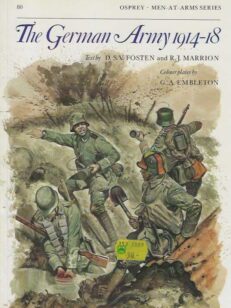 The German Army 1914-18 Men-at-Arms series N:o 80