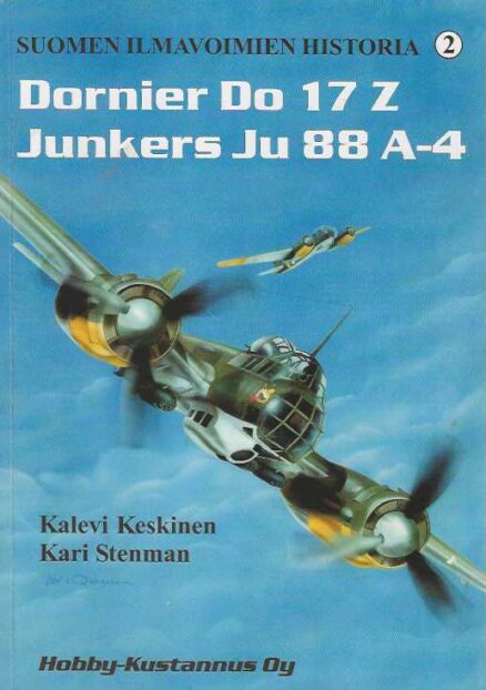 Dornier Do 17 Z Junkers Ju 88 A-4 Suomen ilmavoimien historia 2
