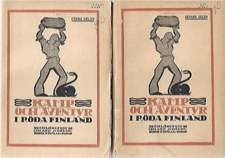 Kämp och äventyr i röda Finland 1-2 : De nyländska kårernas kamp - Arbete och faror i fiendeland
