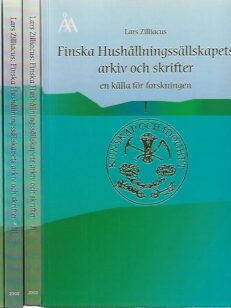 Finska Hushållningssällskapets arkiv och skrifter - en källa för forskningen I-VI