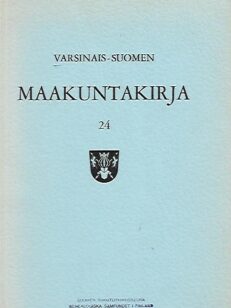 Varsinais-Suomen maakuntakirja 24