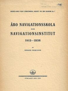 Åbo navigationsskola och navigationsinstitut 1813-1936