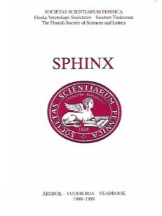 Sphinx 1998-1999 : Årsbok - Vuosikirja - Yearbook