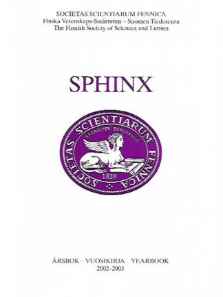 Sphinx 2002-2003 : Årsbok - Vuosikirja - Yearbook