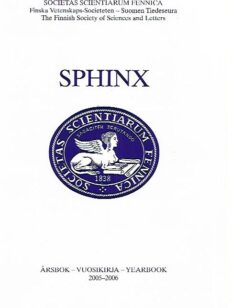 Sphinx 2005-2006 : Årsbok - Vuosikirja - Yearbook