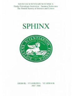 Sphinx 2007-2008 : Årsbok - Vuosikirja - Yearbook