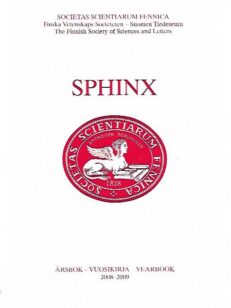 Sphinx 2008-2009 : Årsbok - Vuosikirja - Yearbook