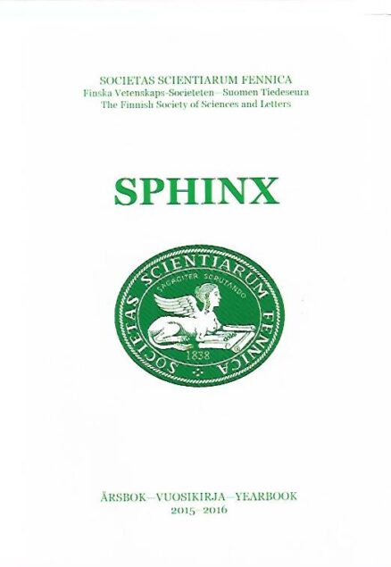 Sphinx 2015-2016 : Årsbok - Vuosikirja - Yearbook