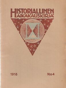 Historiallinen aikakauskirja 1916 N:o 4