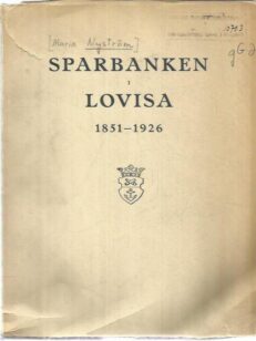 Sparbanken i Lovisa 1851-1926