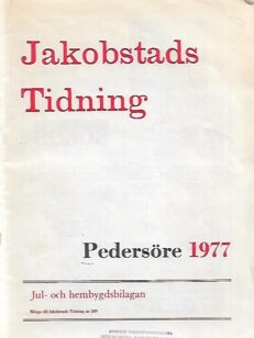 Pedersöre 1977 - Jakobstads Tidnings jul- och hembygdsblad