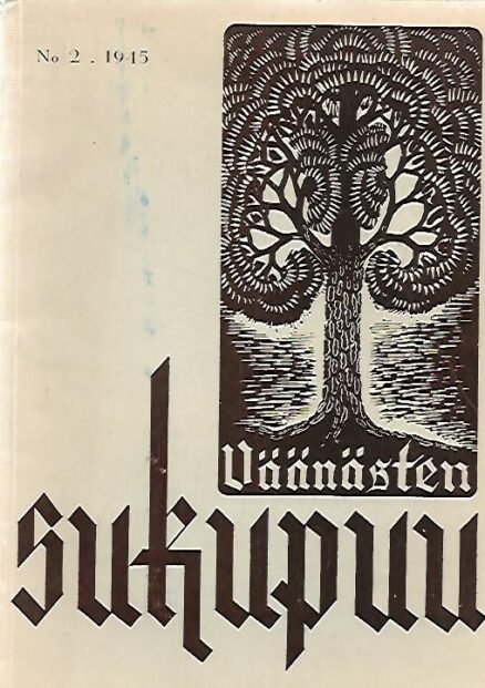 Väänästen sukupuu : No. 2 1945