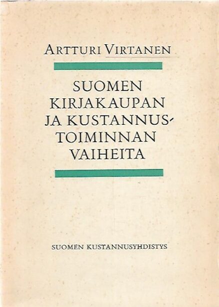 Suomen kirjakaupan ja kustannustoiminnan vaiheita