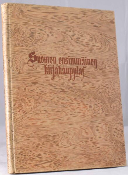 Suomen ensimmäinen kirjakauppias - Piirteitä Laurentius Jauchiuksen toiminnasta Suomessa ja Baltiassa vv. 1642-1666 (numeroitu 149/700)