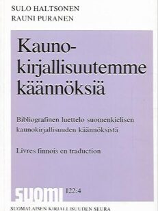 Kaunokirjallisuutemme käännöksiä - Bibliografinen luettelo suomenkielisen kaunokirjallisuuden käännöksistä