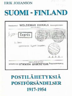 Suomi-Finland - Luettelo postilähetyksistä arviohintoineen 1.10.1917-8.3.1954 - Katalog över postförsändelser med värderingspris 1.10.1917-8.3.1954