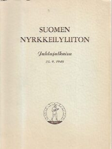 Suomen Nyrkkeilyliiton juhlajulkaisu 23. 9. 1948