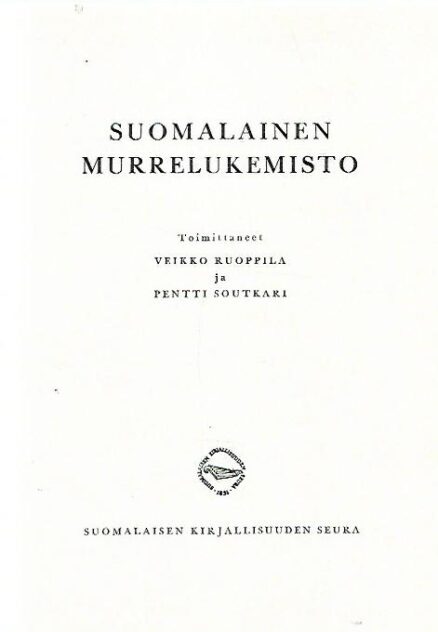 Suomalainen murrelukemisto